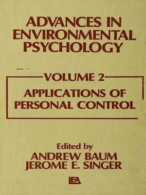 cover image of Advances in Environmental Psychology
